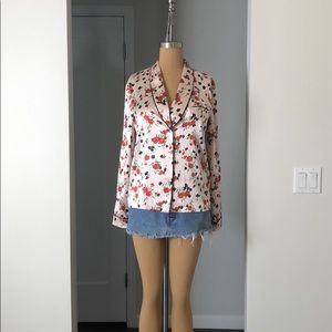 ALC silk button down